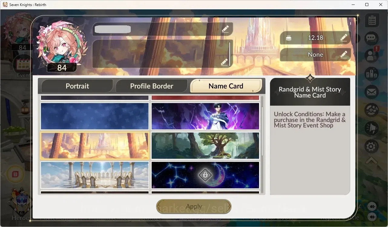 Seven Knights Re:Birth Accounts GLOBAL SEA|4 ex-7k[Melia,Juri,Rosie,Gelidus]|15TC6 image 8