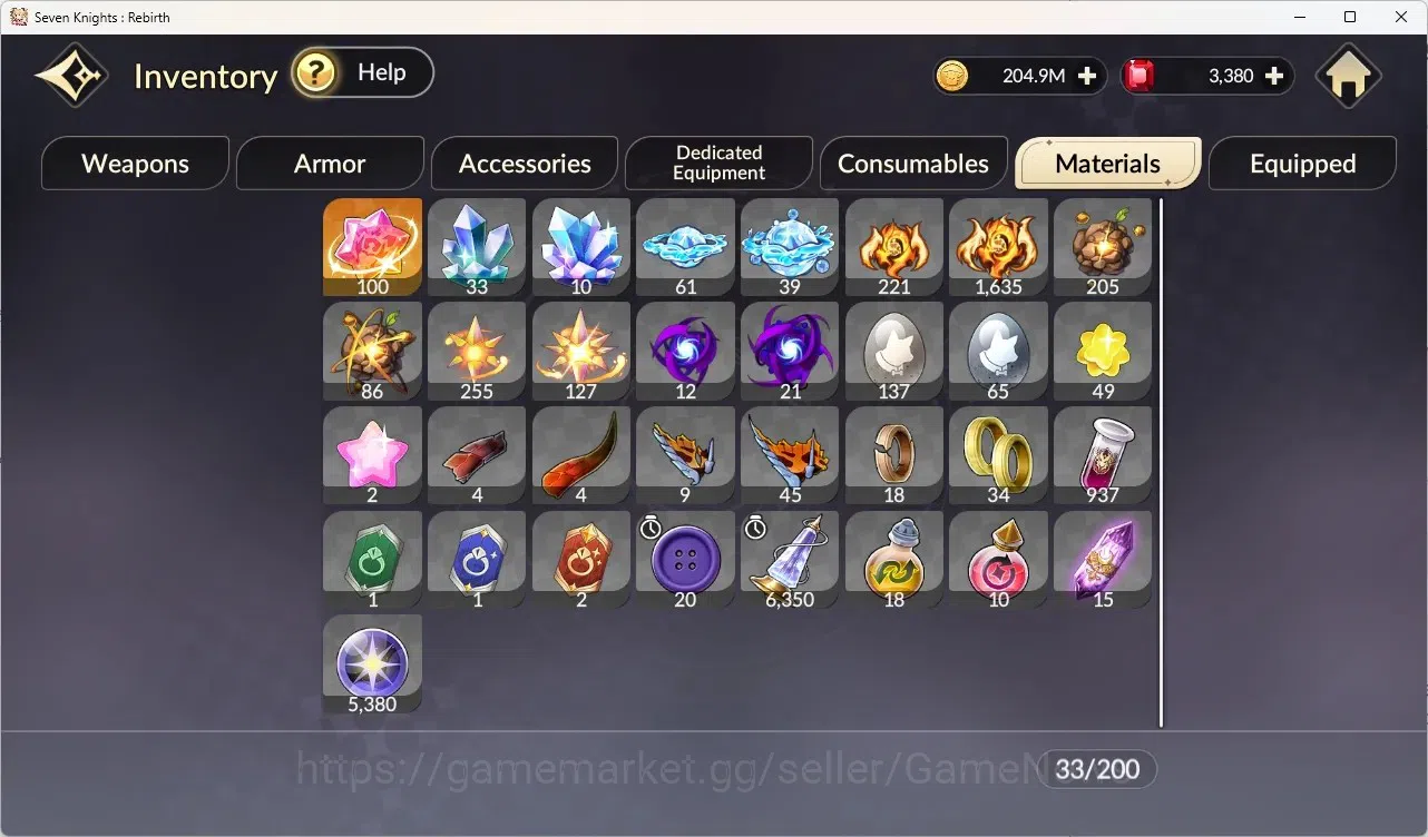 Seven Knights Re:Birth Accounts GLOBAL SEA|4 ex-7k[Melia,Juri,Rosie,Gelidus]|15TC6 image 9