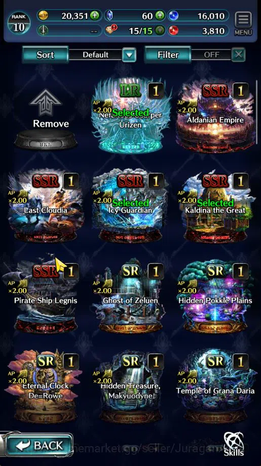 Last Cloudia Accounts Global|Starter Rank 10 |Vergil,GH Adel,MB Rei,Etc| image 2