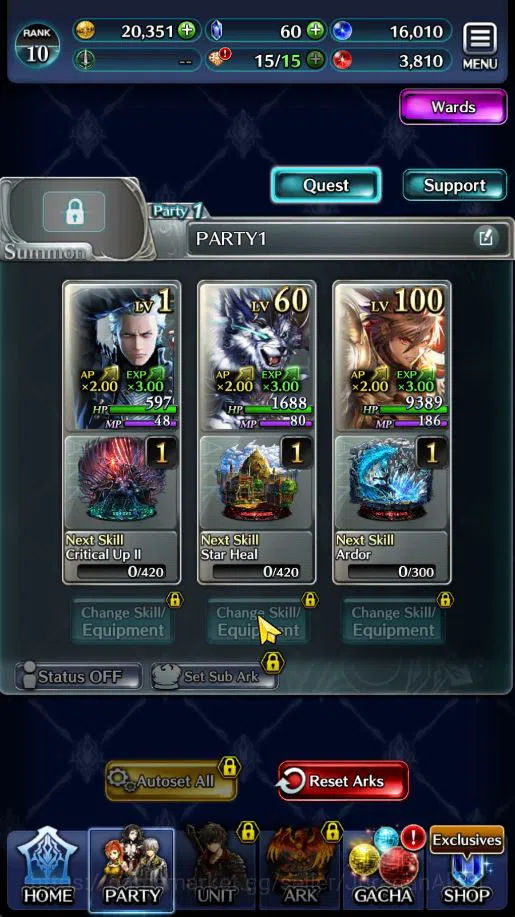 Last Cloudia Accounts Global|Starter Rank 10 |Vergil,GH Adel,MB Rei,Etc| image 5