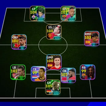 eFootball Accounts Legends & Iconic Players Collective 3146 | Gabriel Batistuta Epic Old, Oliver Kahn 105 | READY TO PLAY