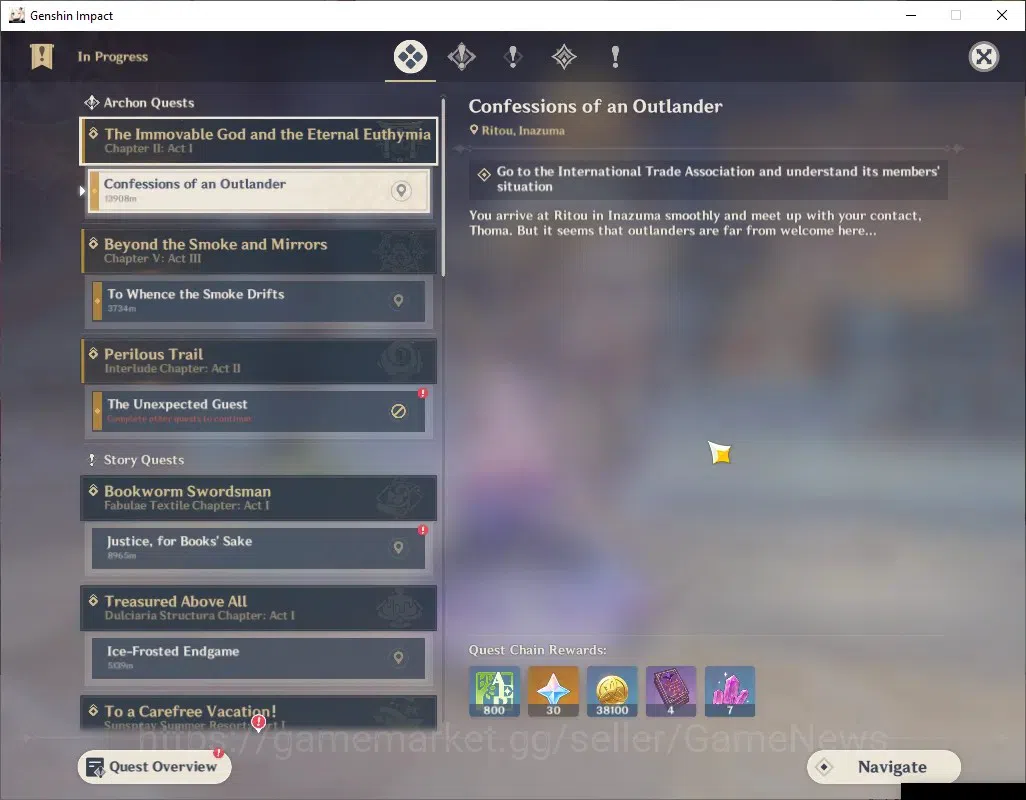 Genshin Impact Accounts ASIA|AR 52|Skirk PremTeam|4 Limited + 1 (*5Weapon) image 13