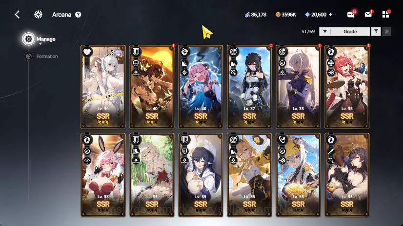 StarSavior Accounts Global|Lv 73|20K Stellagem|29 SSR 6 LB3 [W Asherah image 9
