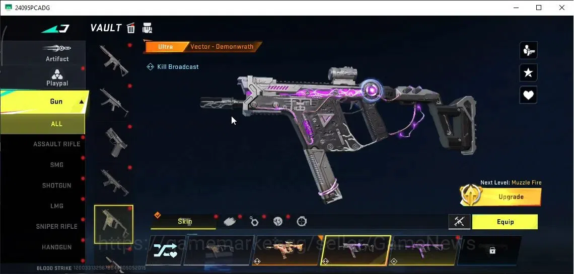 Blood Strike Accounts ASIA|Eternal Kar98k-Nether+Mele Sword-Voidedge|18  image 13