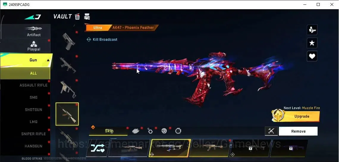 Blood Strike Accounts ASIA|Eternal Kar98k-Nether+Mele Sword-Voidedge|18  image 14
