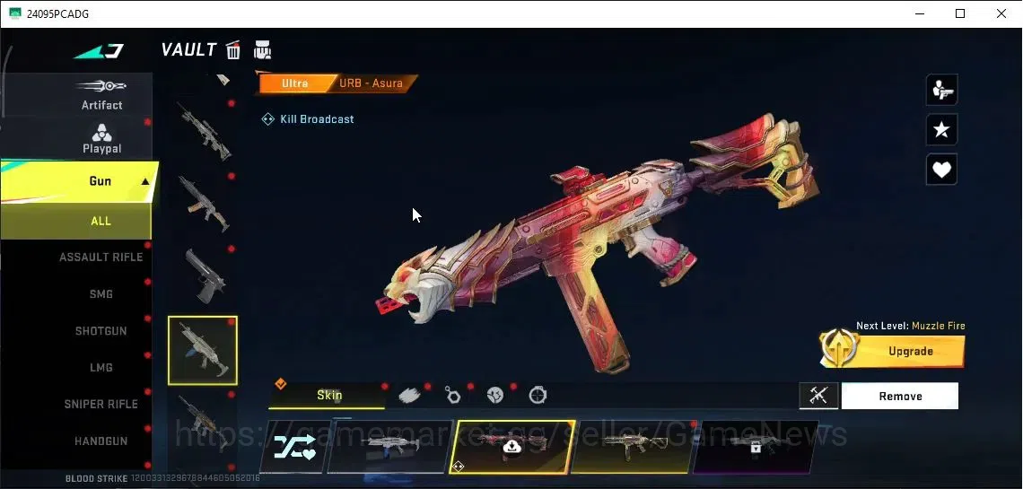 Blood Strike Accounts ASIA|Eternal Kar98k-Nether+Mele Sword-Voidedge|18  image 16
