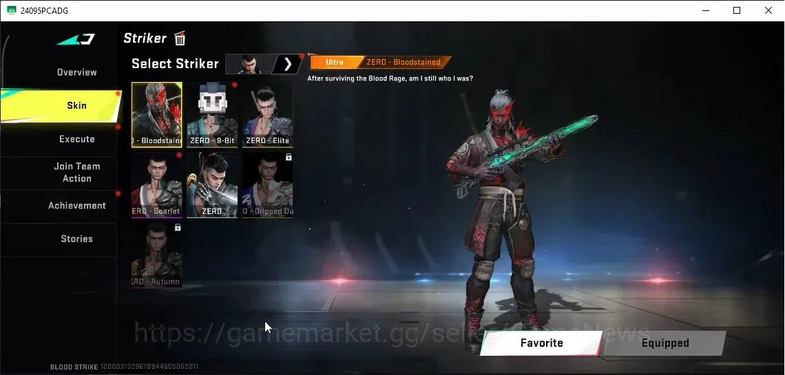 Blood Strike Accounts ASIA|Eternal Kar98k-Nether+Mele Sword-Voidedge|18  image 3