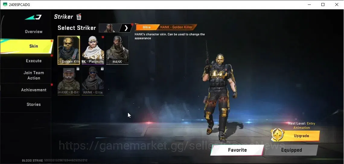 Blood Strike Accounts ASIA|Eternal Kar98k-Nether+Mele Sword-Voidedge|18  image 6