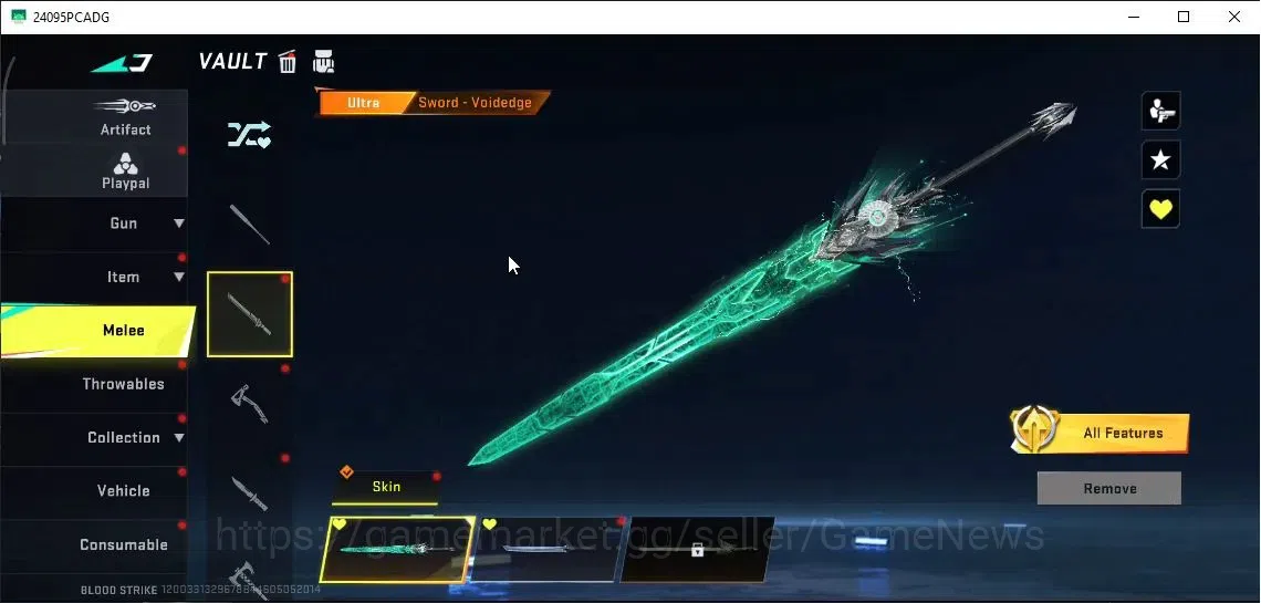 Blood Strike Accounts ASIA|Eternal Kar98k-Nether+Mele Sword-Voidedge|18  image 9