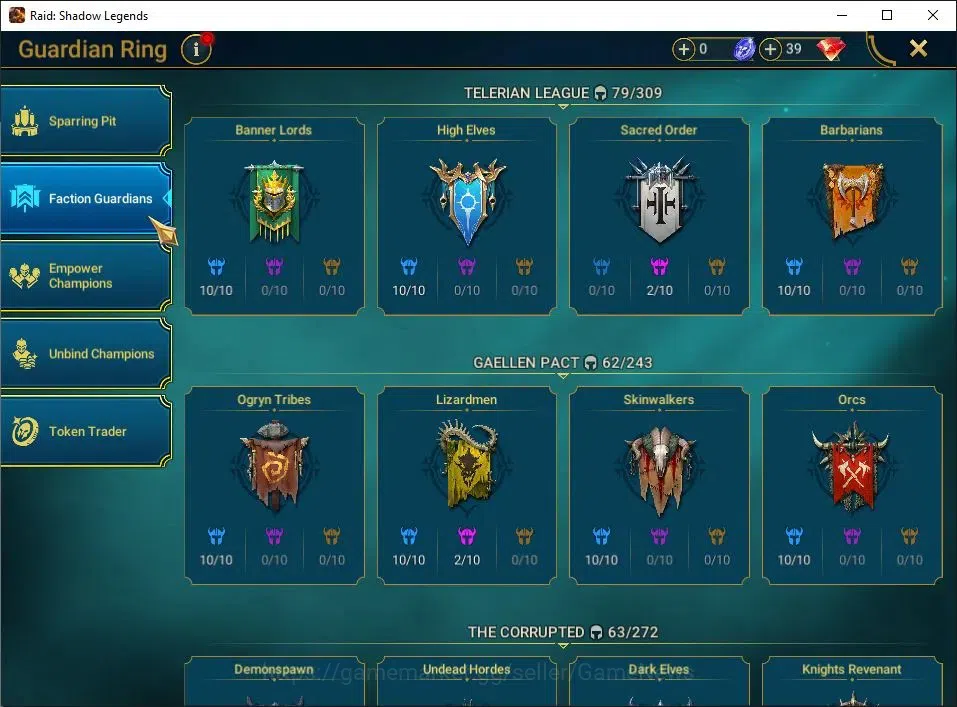 Raid: Shadow Legends Accounts Lv29 883K Power|1 Mythic(Nell Blackteeth)|18 Legen image 10