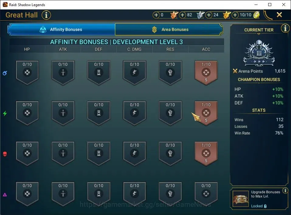 Raid: Shadow Legends Accounts Lv29 883K Power|1 Mythic(Nell Blackteeth)|18 Legen image 18