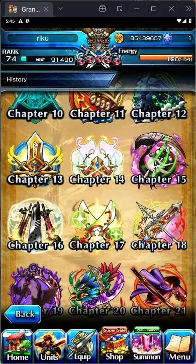 Grand Summoners Accounts [GLOBAL] Rank 74 | 24 Ascend | Houka Inumuta TW |  image 6