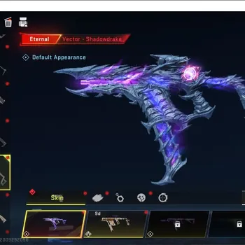 Blood Strike Accounts Others ASIA| 1 ETERNAL Vector-Shadowdrake | 1 Limited MCX-Ascendant Lv2|1 Ultra Gun Lv2|1 Legendary