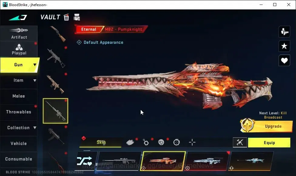 Blood Strike Accounts AMERICA|EVO MP5-Guard Lv5|EVO Artifact-Nexus|13 ET image 11