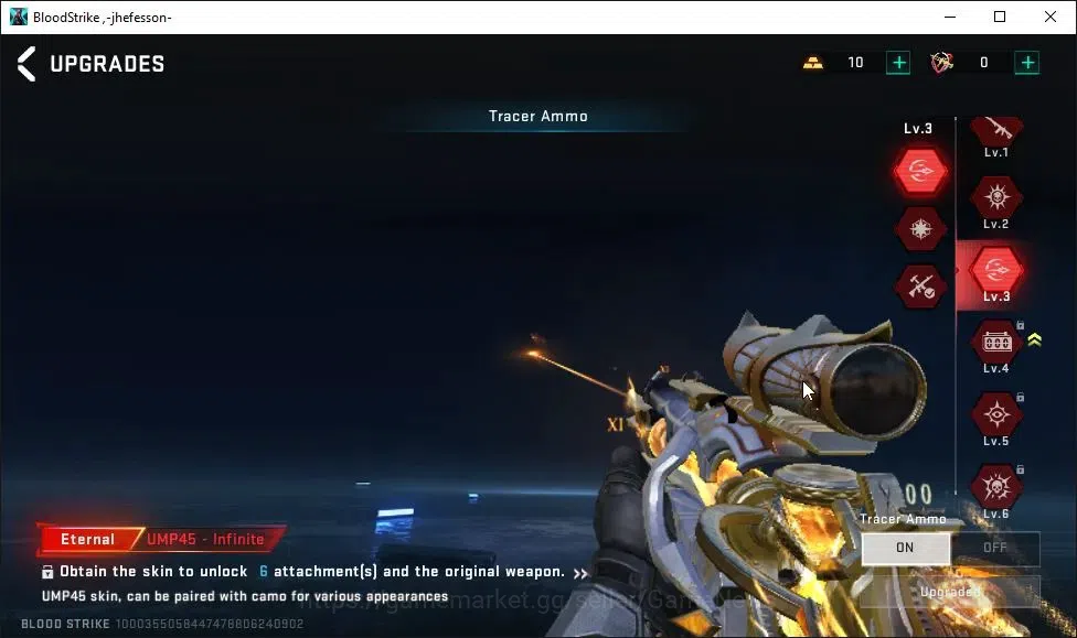 Blood Strike Accounts AMERICA|EVO MP5-Guard Lv5|EVO Artifact-Nexus|13 ET image 13
