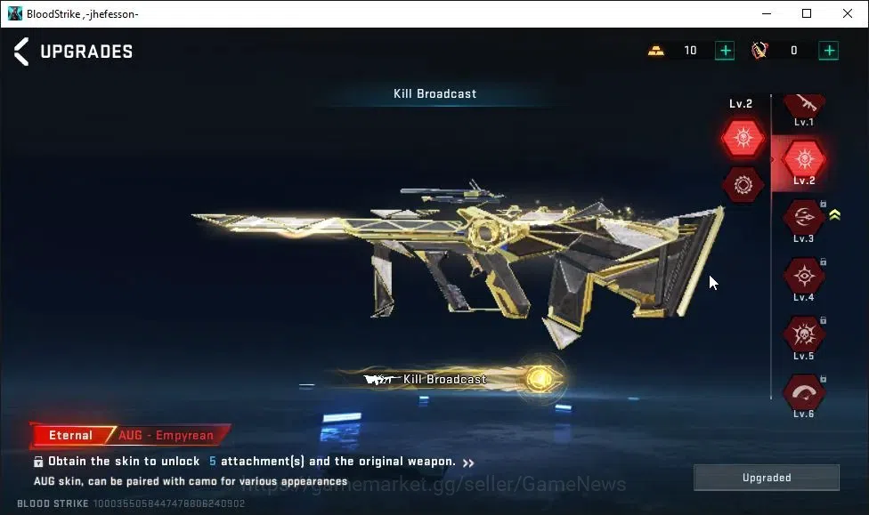 Blood Strike Accounts AMERICA|EVO MP5-Guard Lv5|EVO Artifact-Nexus|13 ET image 18