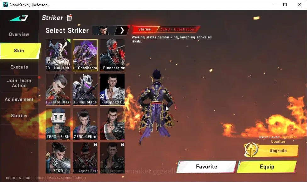 Blood Strike Accounts AMERICA|EVO MP5-Guard Lv5|EVO Artifact-Nexus|13 ET image 9