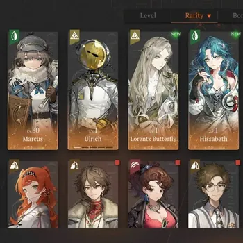 Reverse: 1999 Accounts Starter Global|Starter Lv 1|7 SSR|Enigma P3,Ulrich P1,Marcus,Lorentz