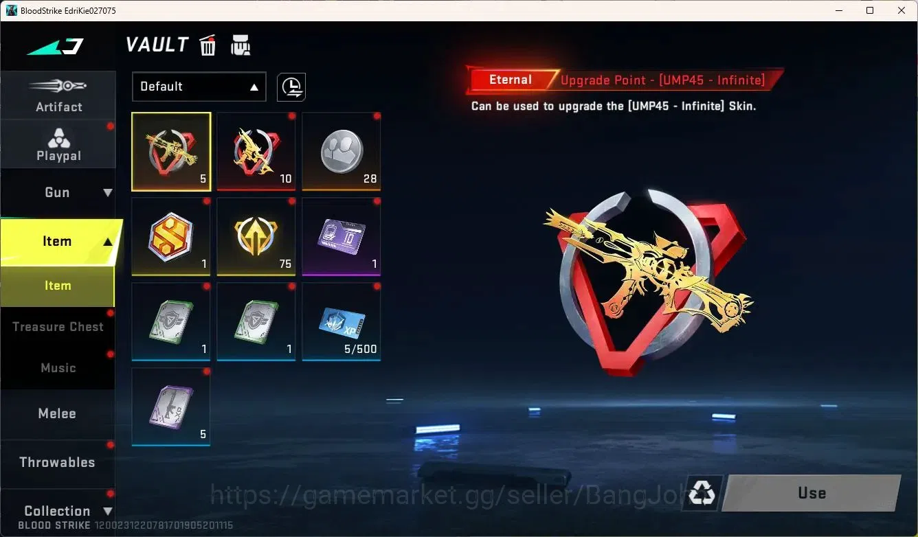 Blood Strike Accounts ASIA | 2 Collab Guns: AK47(7DS),MCX(EVA), |BLEACH  image 7