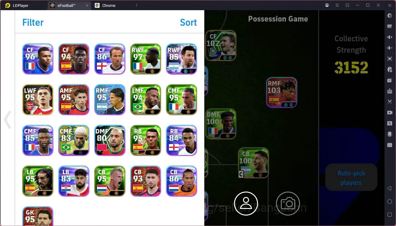 eFootball Accounts Legends & Iconic Players Mobile |PW 3152|Epic Koeman,Gerrard,Shevchenko|Showtime 2