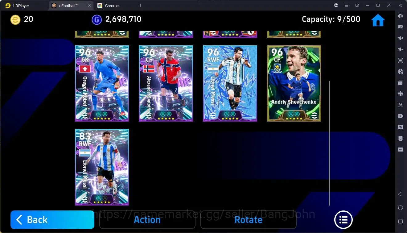 eFootball Accounts Legends & Iconic Players Mobile |PW 3152|Epic Koeman,Gerrard,Shevchenko|Showtime 5