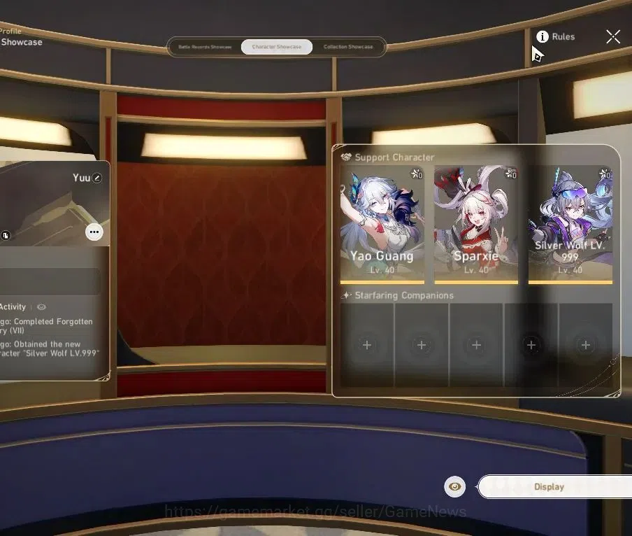 Honkai Star Rail Accounts Asia|TL27|Sparxie Prem Team|6 Limited|[Silver Wolf image 2
