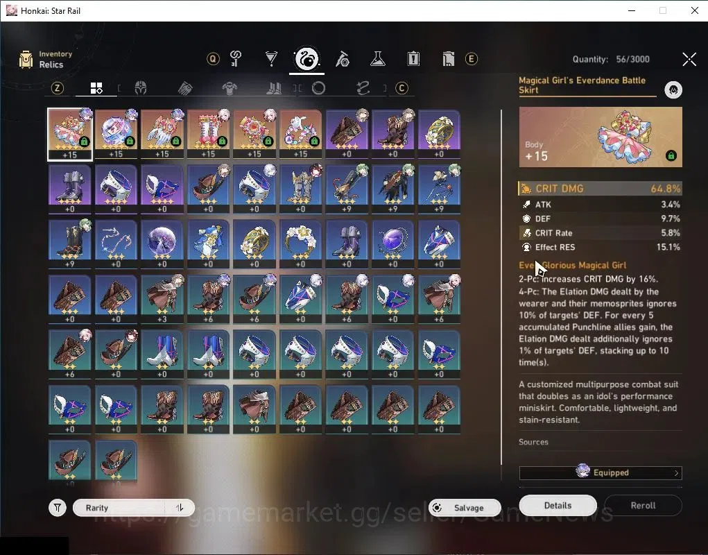 Honkai Star Rail Accounts Asia|TL27|Sparxie Prem Team|6 Limited|[Silver Wolf image 8
