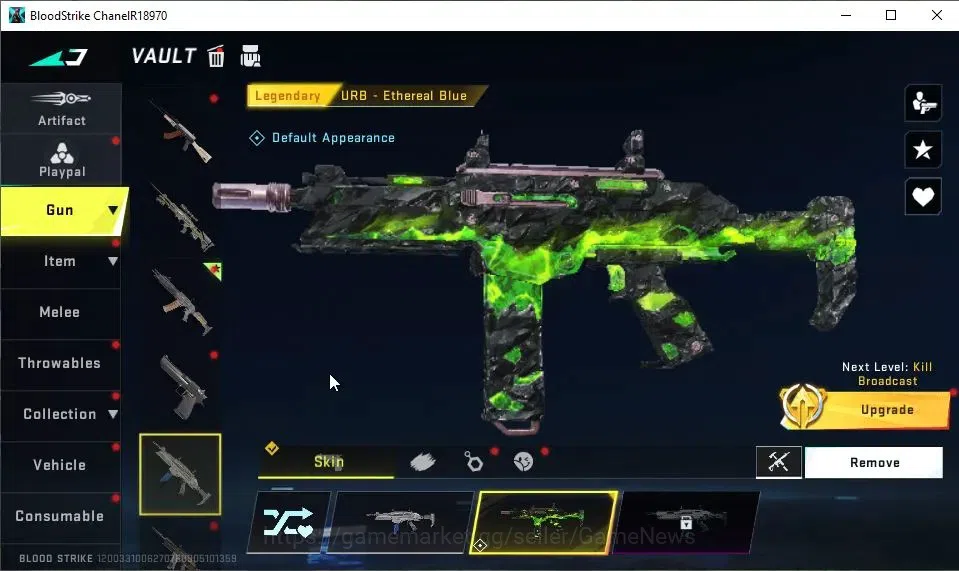 Blood Strike Accounts ASIA|Collab 7DS[M700,AK47]+Collab EVA-MCX|ULTRA KA image 13