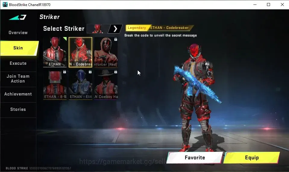 Blood Strike Accounts ASIA|Collab 7DS[M700,AK47]+Collab EVA-MCX|ULTRA KA image 3