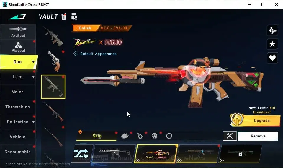 Blood Strike Accounts ASIA|Collab 7DS[M700,AK47]+Collab EVA-MCX|ULTRA KA image 7