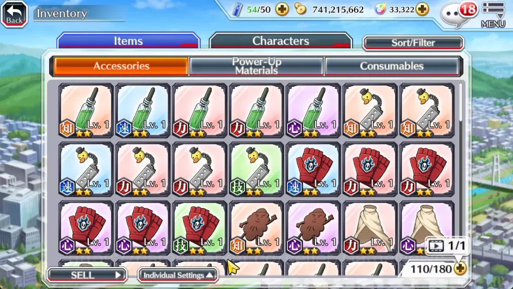 Bleach: Brave Souls Accounts Others Global|33K Orb|Swimsuit26 Giselle&Orihime,DT Ichigo,SantaSociety Bazz-B&Meninas,Anniv10 8