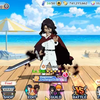 Bleach: Brave Souls Accounts Others Global|33K Orb|Swimsuit26 Giselle&Orihime,DT Ichigo,SantaSociety Bazz-B&Meninas,Anniv10