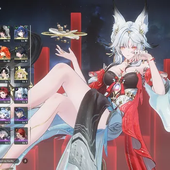 Wuthering Waves Accounts Mid-Game SEA |UL 48|4 Limited|( Hsin, Chisa, Iuno, Augusta )+Signature|Data Bank Lv 30|Female
