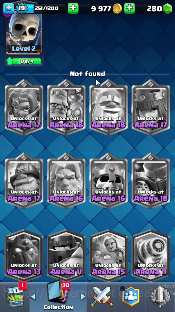 Clash Royale Accounts Lv 19|Trophy 3030|KTL 8|Limited Skin|Card 55| 2 EV image 15