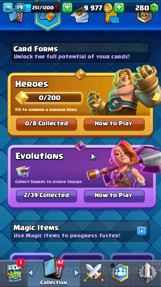 Clash Royale Accounts Lv 19|Trophy 3030|KTL 8|Limited Skin|Card 55| 2 EV image 5