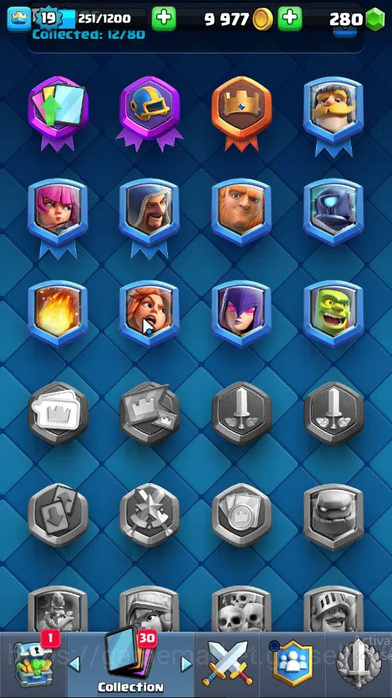 Clash Royale Accounts Lv 19|Trophy 3030|KTL 8|Limited Skin|Card 55| 2 EV image 9