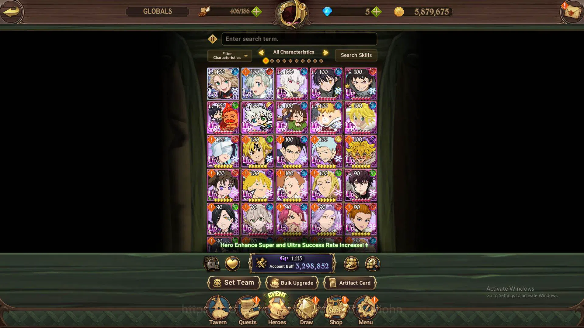 The Seven Deadly Sins: Grand Cross Accounts GLOBAL|3.2m CC|2LR Roxy,Elizabeth|FUll collab FF|U image 10