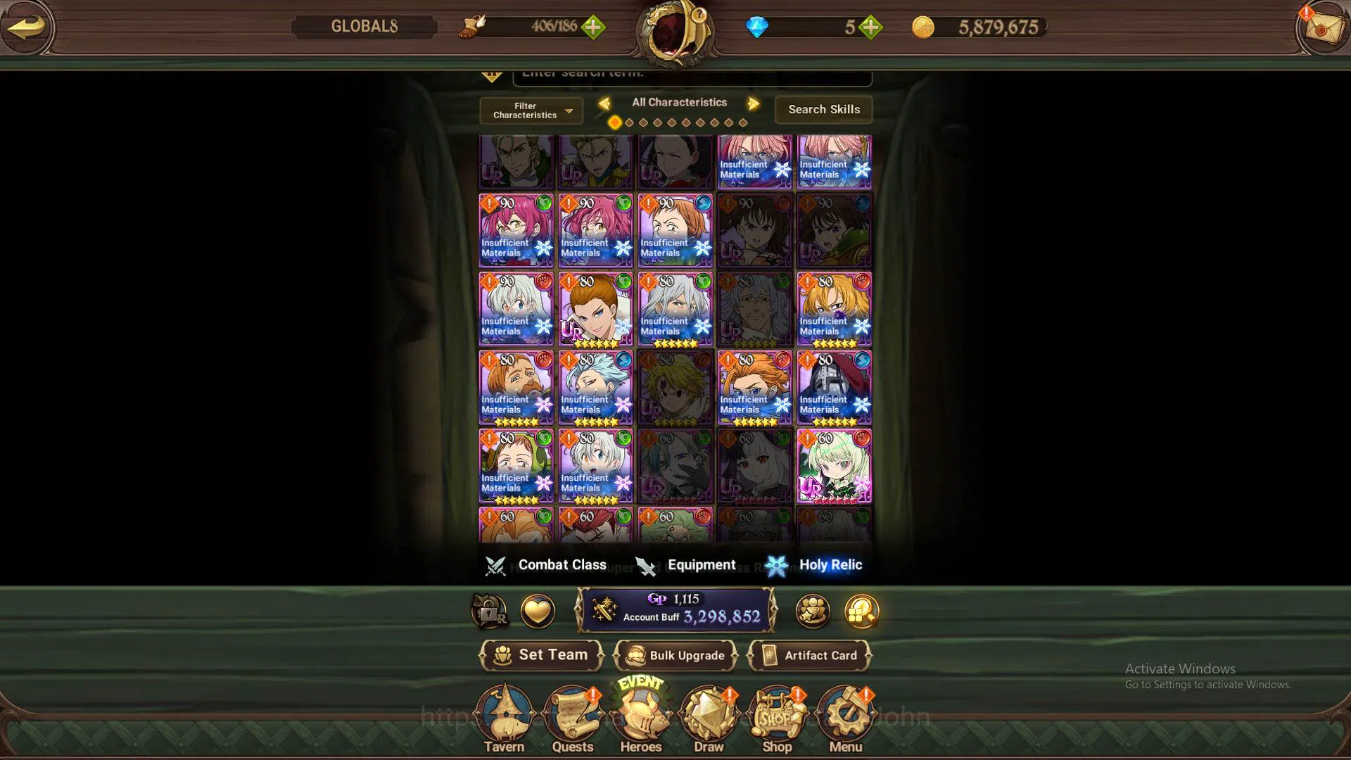The Seven Deadly Sins: Grand Cross Accounts GLOBAL|3.2m CC|2LR Roxy,Elizabeth|FUll collab FF|U image 12