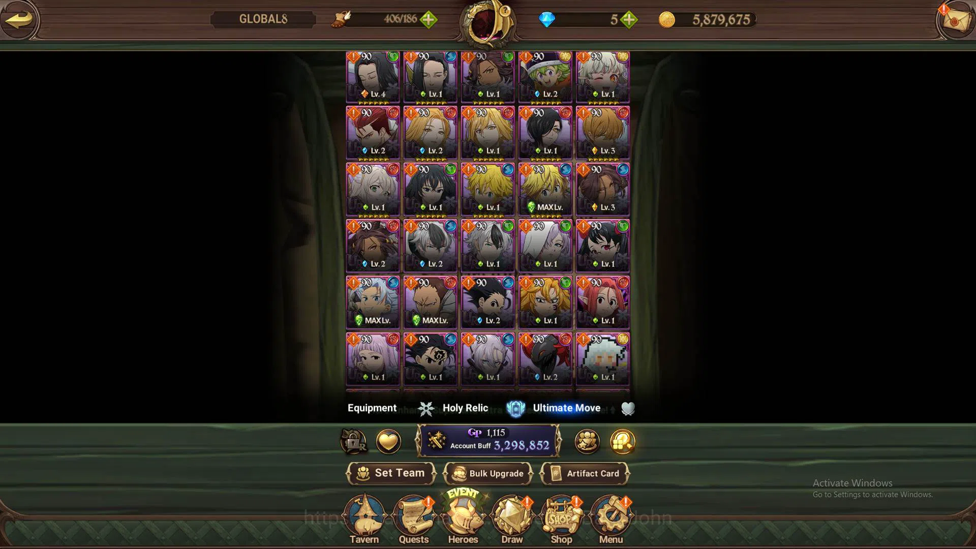 The Seven Deadly Sins: Grand Cross Accounts GLOBAL|3.2m CC|2LR Roxy,Elizabeth|FUll collab FF|U image 14