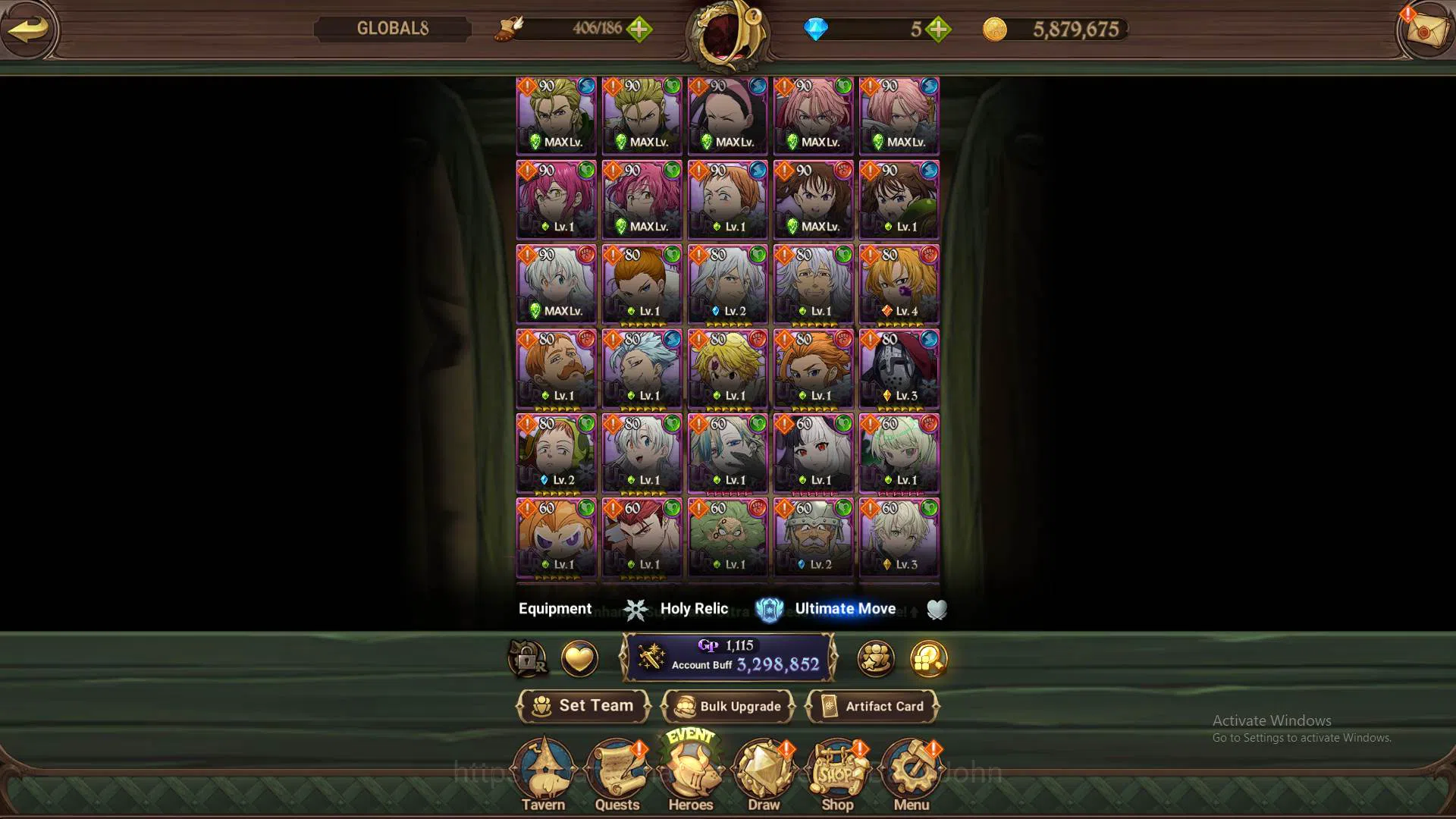 The Seven Deadly Sins: Grand Cross Accounts GLOBAL|3.2m CC|2LR Roxy,Elizabeth|FUll collab FF|U image 16