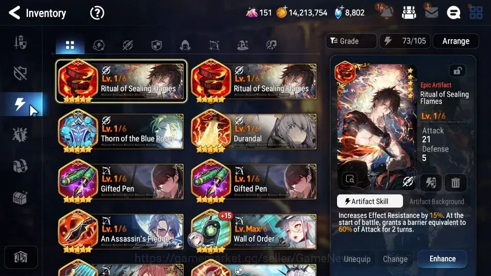 Epic Seven Accounts GLOBAL|6 ML 5-stars, 13 other 5-star heroes. Accou image 11