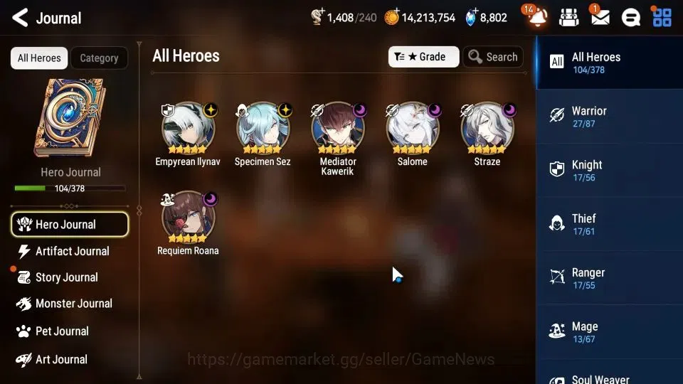 Epic Seven Accounts GLOBAL|6 ML 5-stars, 13 other 5-star heroes. Accou image 6