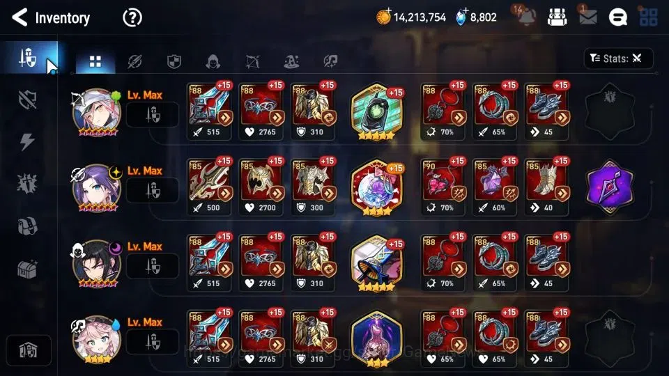 Epic Seven Accounts GLOBAL|6 ML 5-stars, 13 other 5-star heroes. Accou image 9