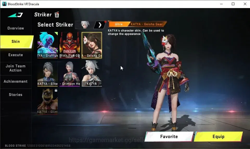 Blood Strike Accounts ASIA|23 ULTRA[EMMA,KATYA,VOLT,SPIKE,SVD,AUG,Origin image 12