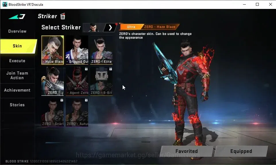 Blood Strike Accounts ASIA|23 ULTRA[EMMA,KATYA,VOLT,SPIKE,SVD,AUG,Origin image 3