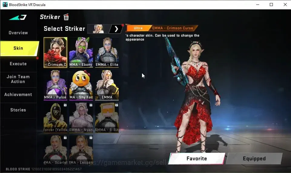 Blood Strike Accounts ASIA|23 ULTRA[EMMA,KATYA,VOLT,SPIKE,SVD,AUG,Origin image 5