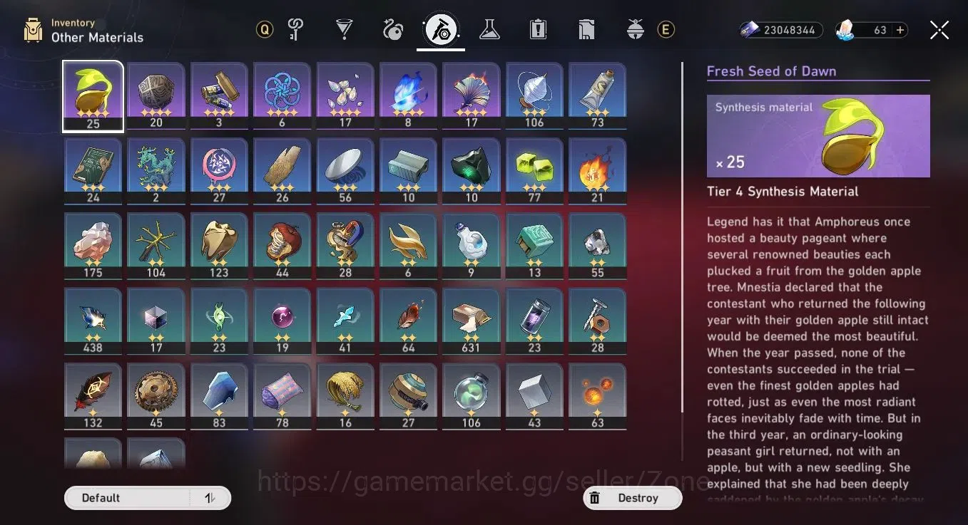 Honkai Star Rail Accounts Others ASIA|TL65|All Unset|Evaneccia+Sign|Phainon|Sunday|Kafka|Huo-Huo|Many Resource|Detail Cek 6