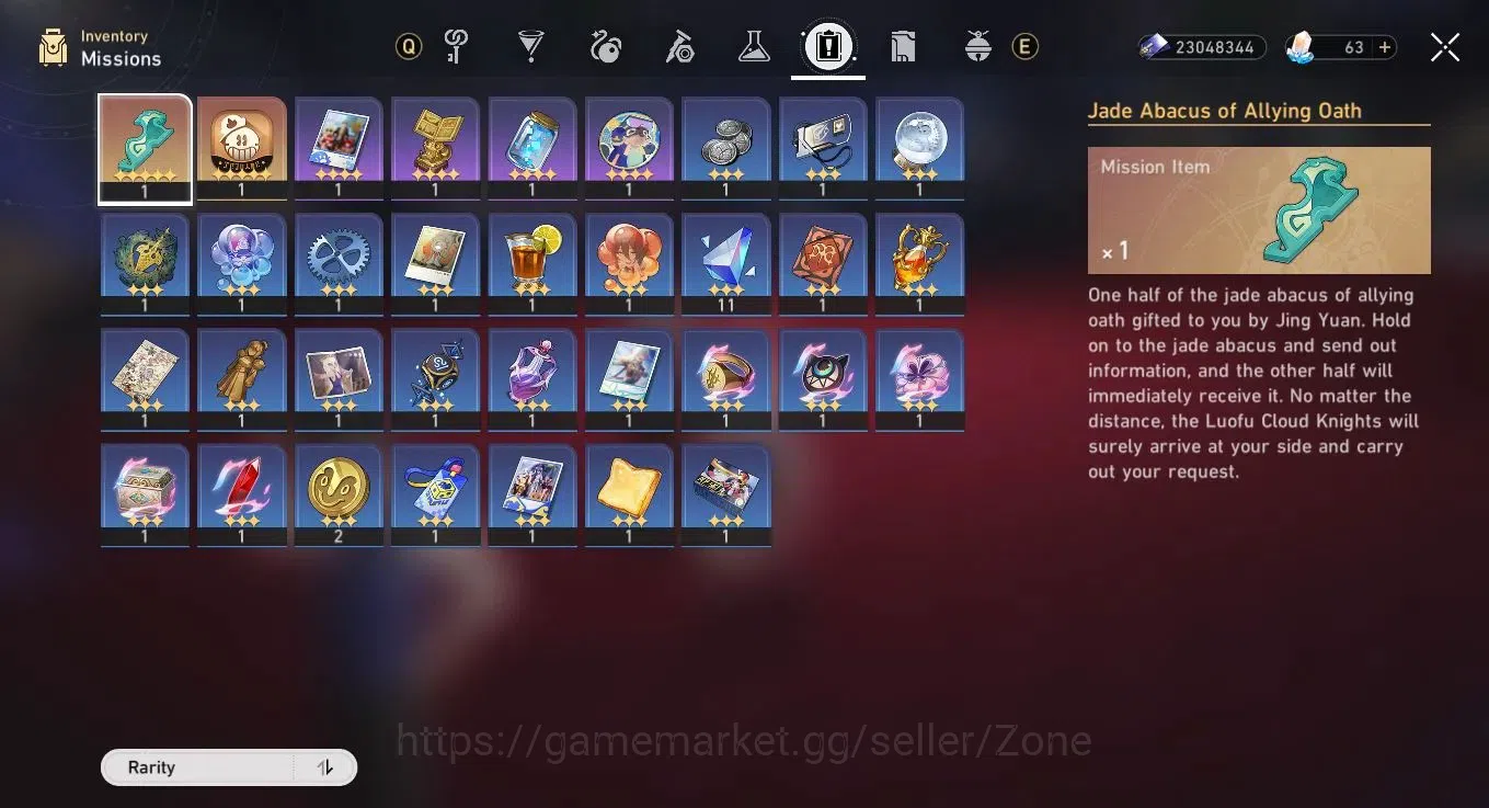 Honkai Star Rail Accounts Others ASIA|TL65|All Unset|Evaneccia+Sign|Phainon|Sunday|Kafka|Huo-Huo|Many Resource|Detail Cek 8
