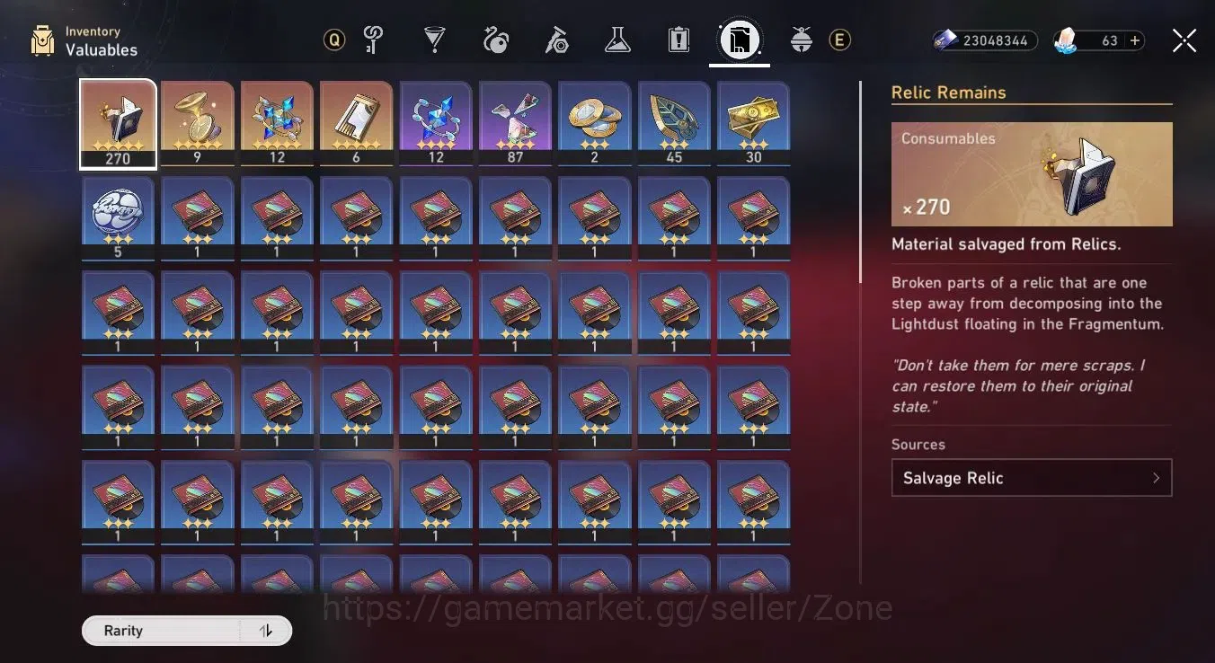 Honkai Star Rail Accounts Others ASIA|TL65|All Unset|Evaneccia+Sign|Phainon|Sunday|Kafka|Huo-Huo|Many Resource|Detail Cek 9