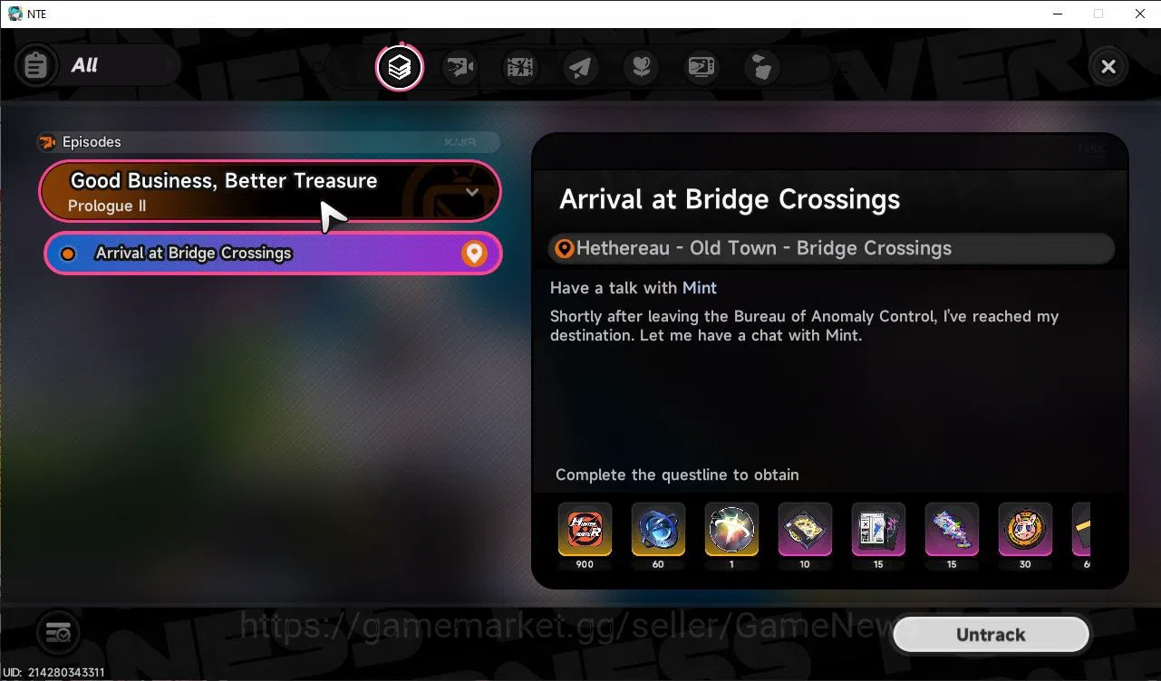 Neverness to Everness Accounts GLOBAL EU | 2 SSR [Jiuyuan, Sakiri] + 5 SR [Adler,Skia,Edgar,Haniel] |Female MC|Log 8